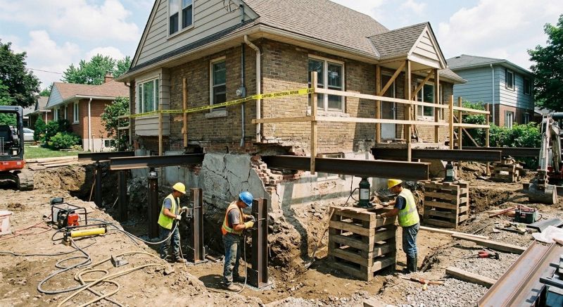 House Foundation Repair in Jamaica, NY