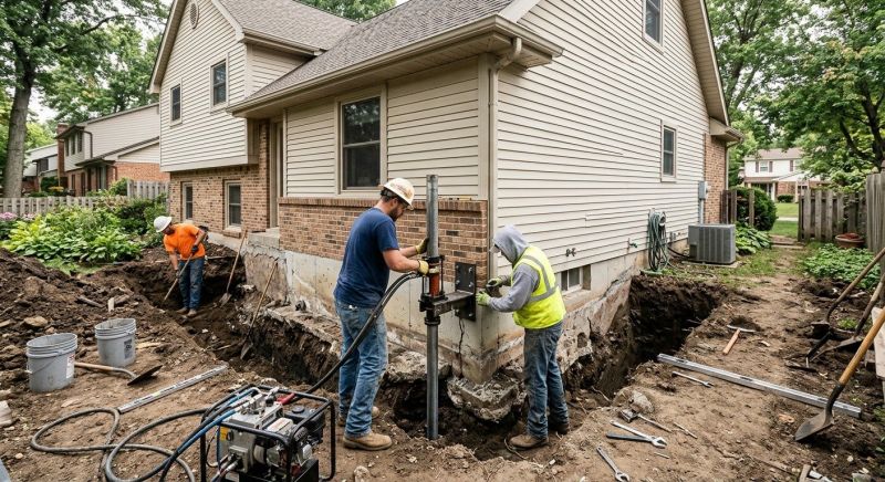 House Foundation Repair in Little Falls, NJ