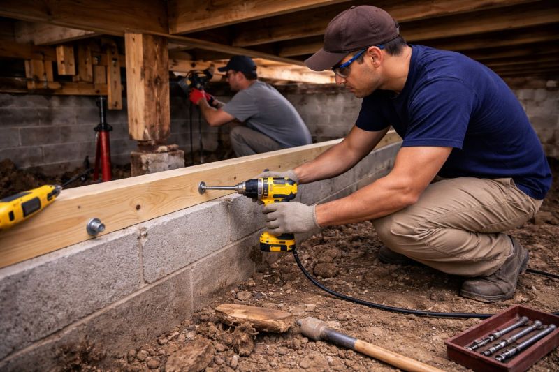 House Foundation Repair in Union City, NJ