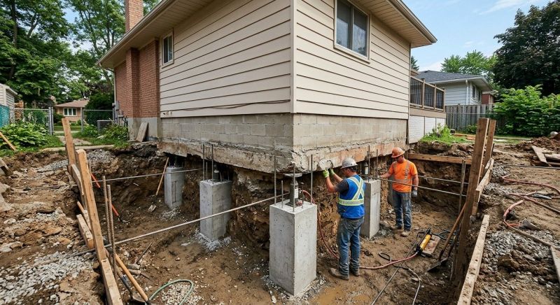 House Underpinning in New York, NY