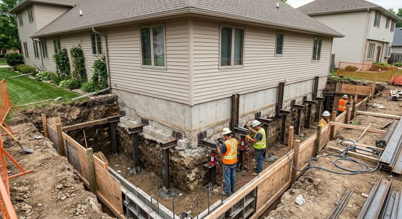 House Underpinning in New York, NY