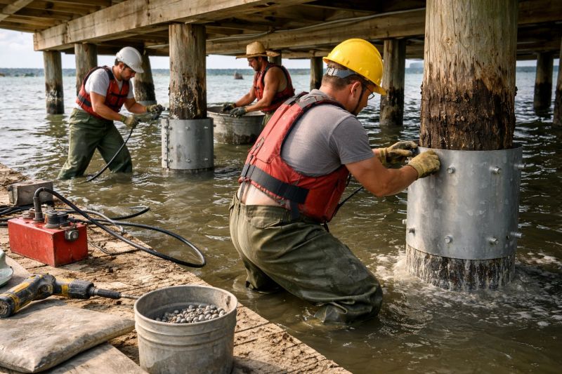 Piling Repair in Woodmere, NY