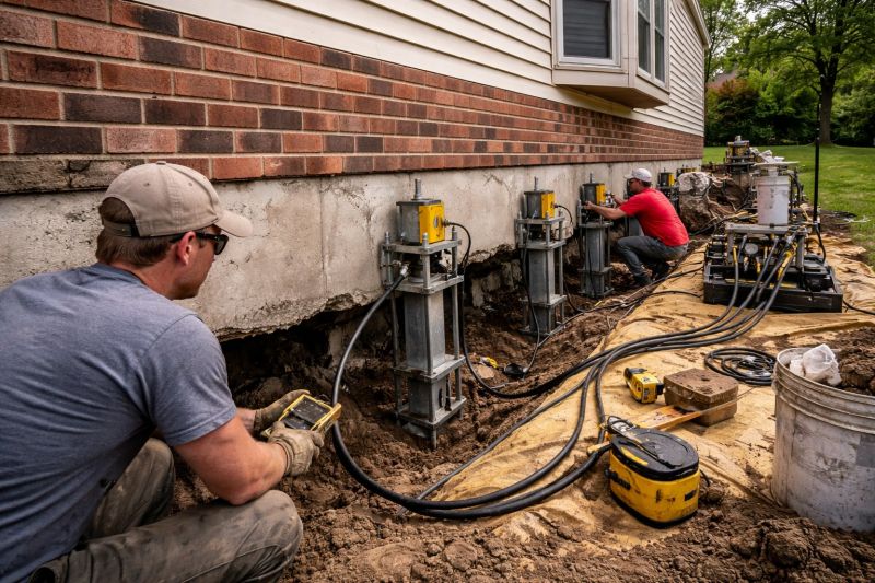 Settling Foundation Service in Baldwin, NY