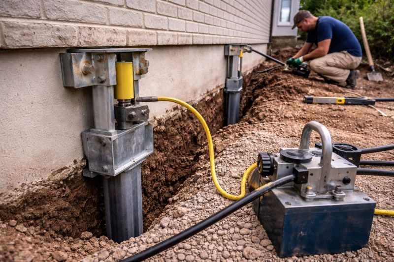 Sinking Foundation Repair in Hackensack, NJ