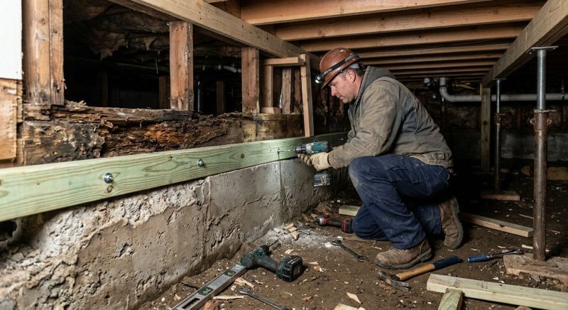 Sinking Foundation Repair in Oakland Gardens, NY