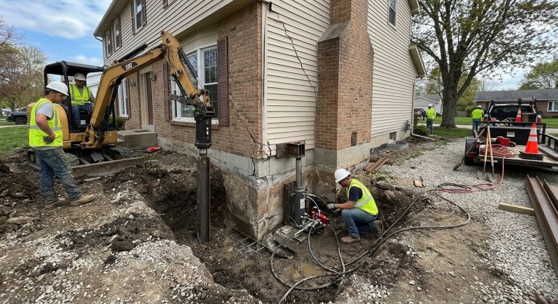 Sinking Foundation Repair in Oceanside, NY