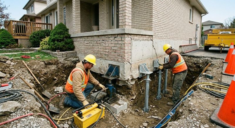 Structural Foundation Repair in East Hanover, NJ
